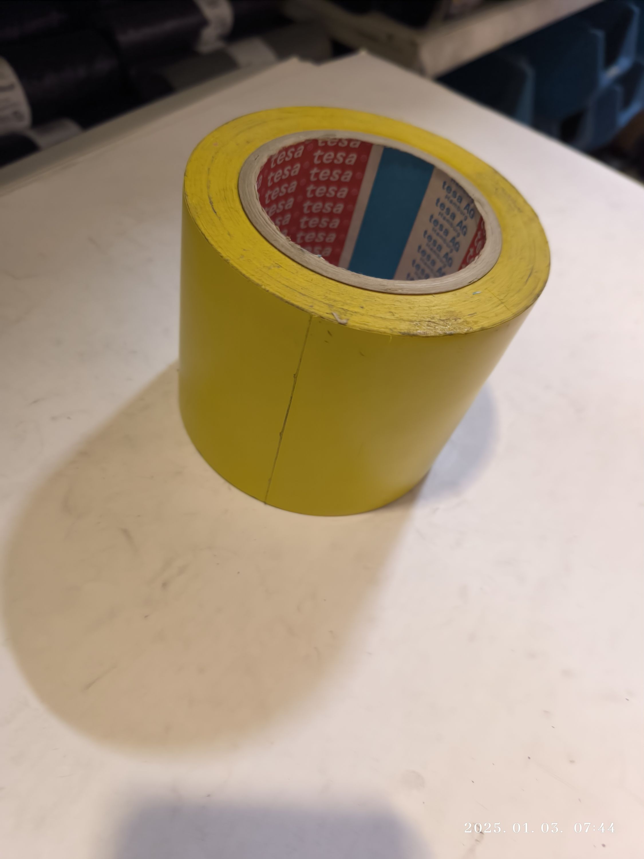 TESA Ragasztó szalag 10cm széles sárga termék fő termékképe