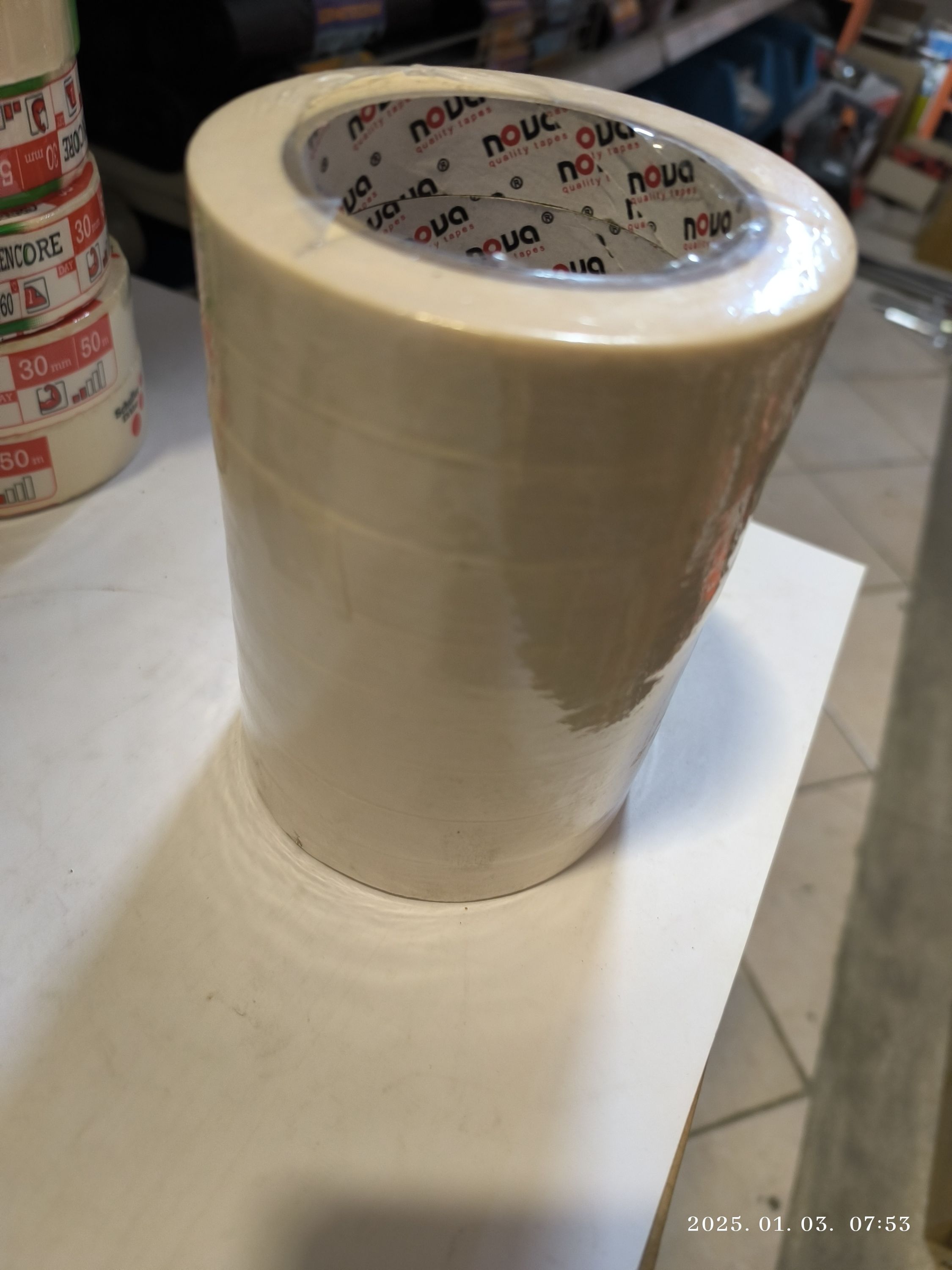 NOVA Ragasztó szalag papir 20mm széles termék fő termékképe