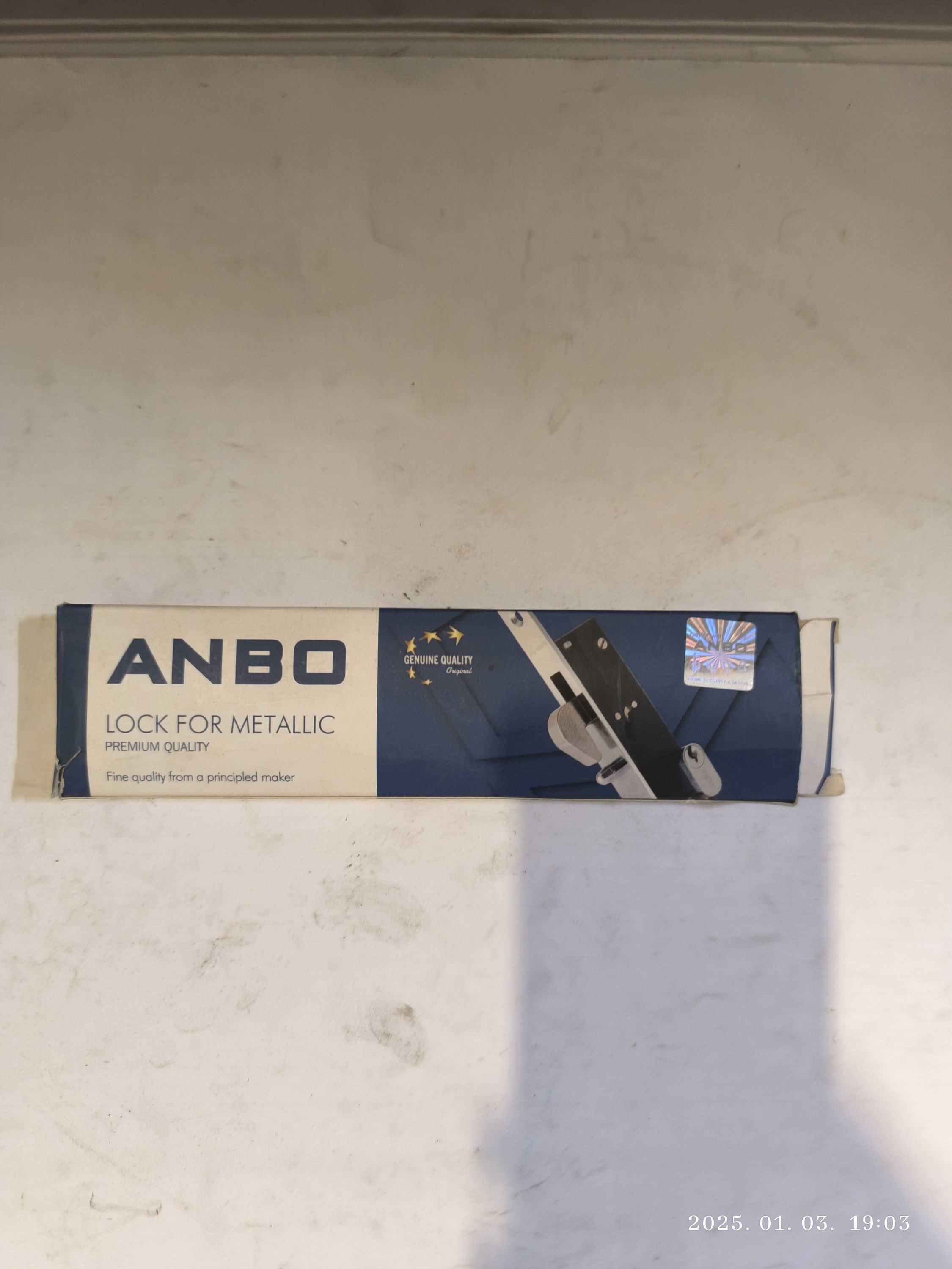 ANBO Portálzár kampós 3cm +oválbetét ANBO termék fő termékképe