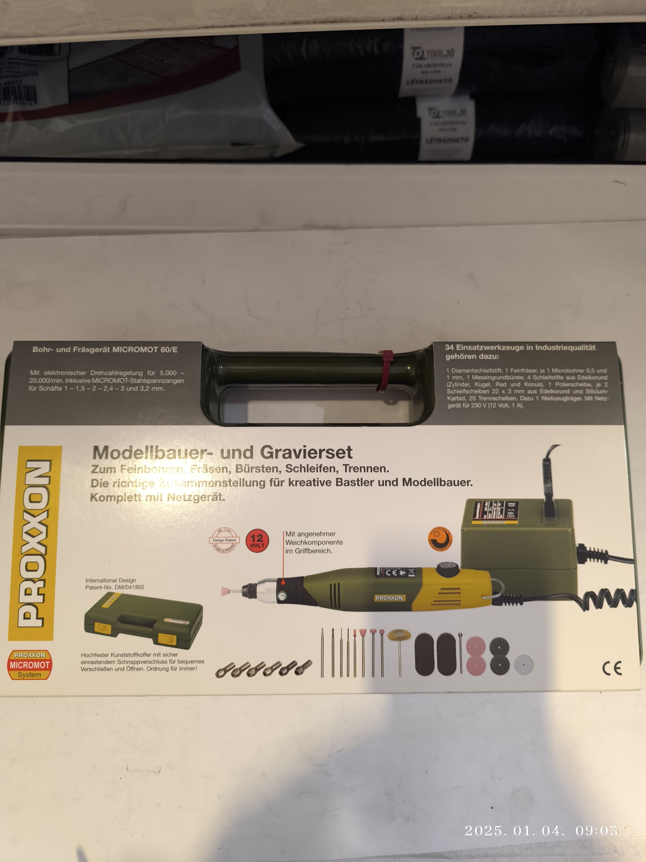 PROXXON INDUSTRIAL PROXXON Gravírozó készlet termék fő termékképe