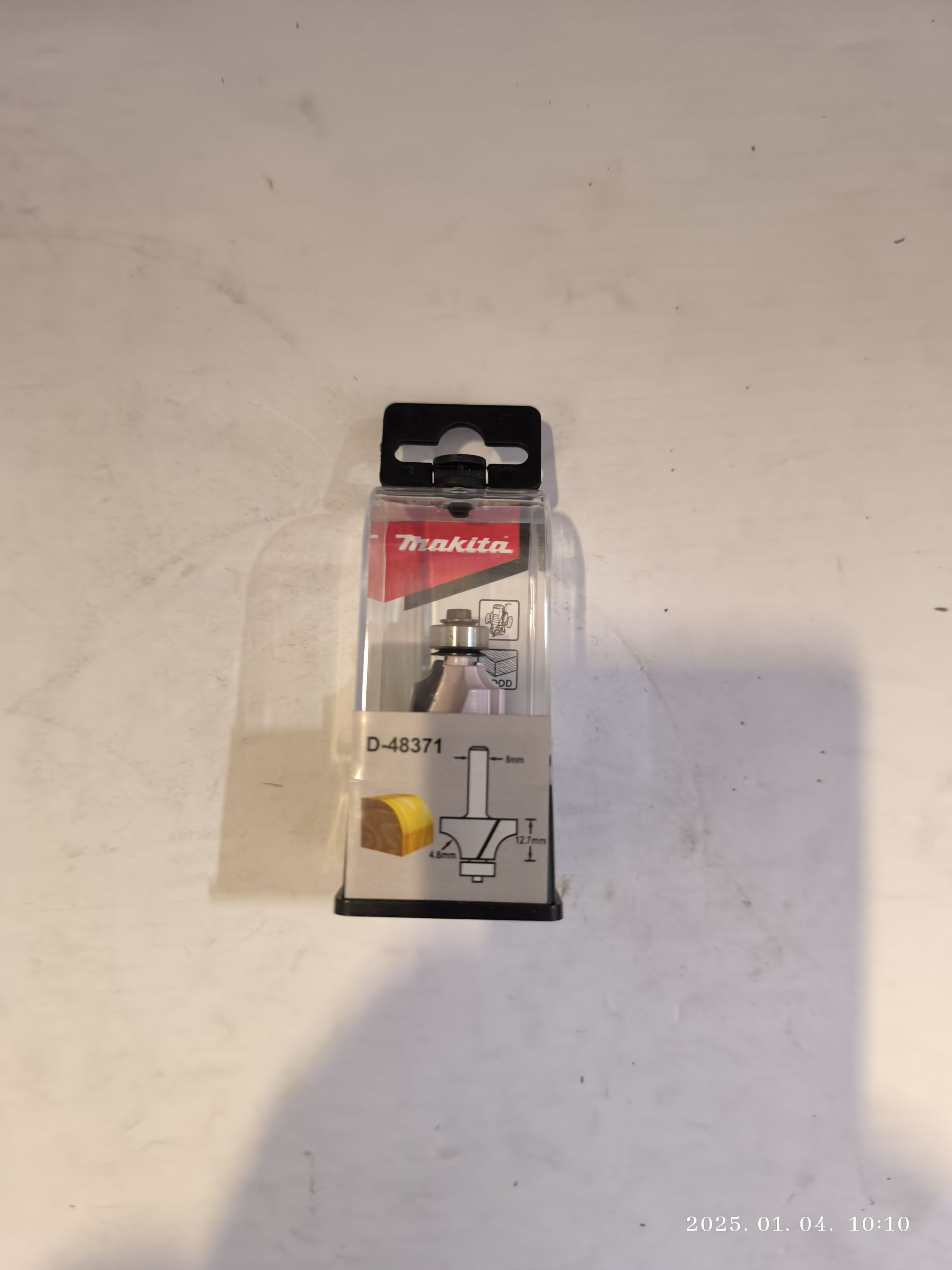 MAKITA Gömbölyítő csapágyas kés, befogó: 8 átmérő: 22,2 rádiusz: 4,8 termék fő termékképe