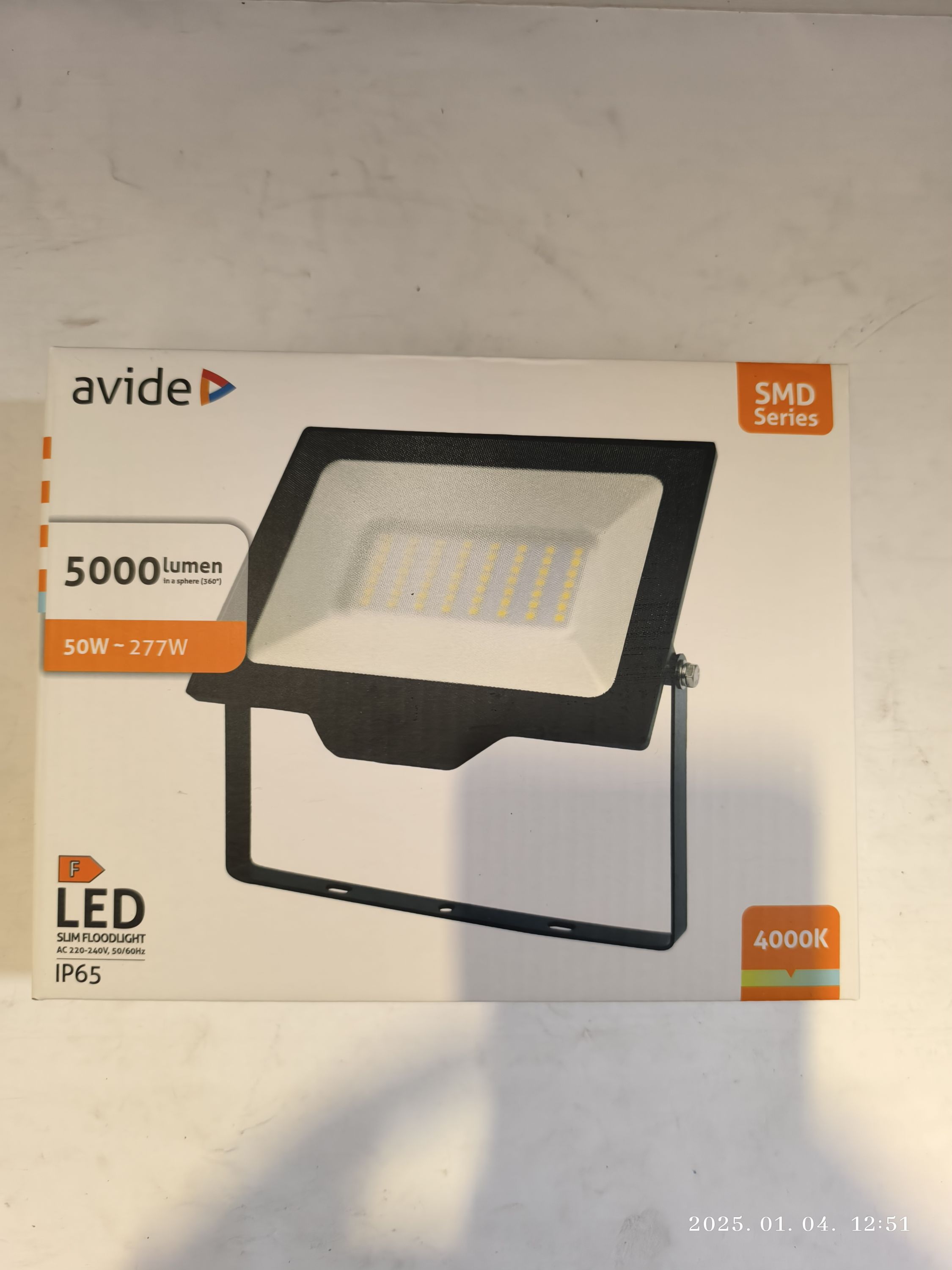 AVIDE  Led reflektor 50W  4000K termék fő termékképe