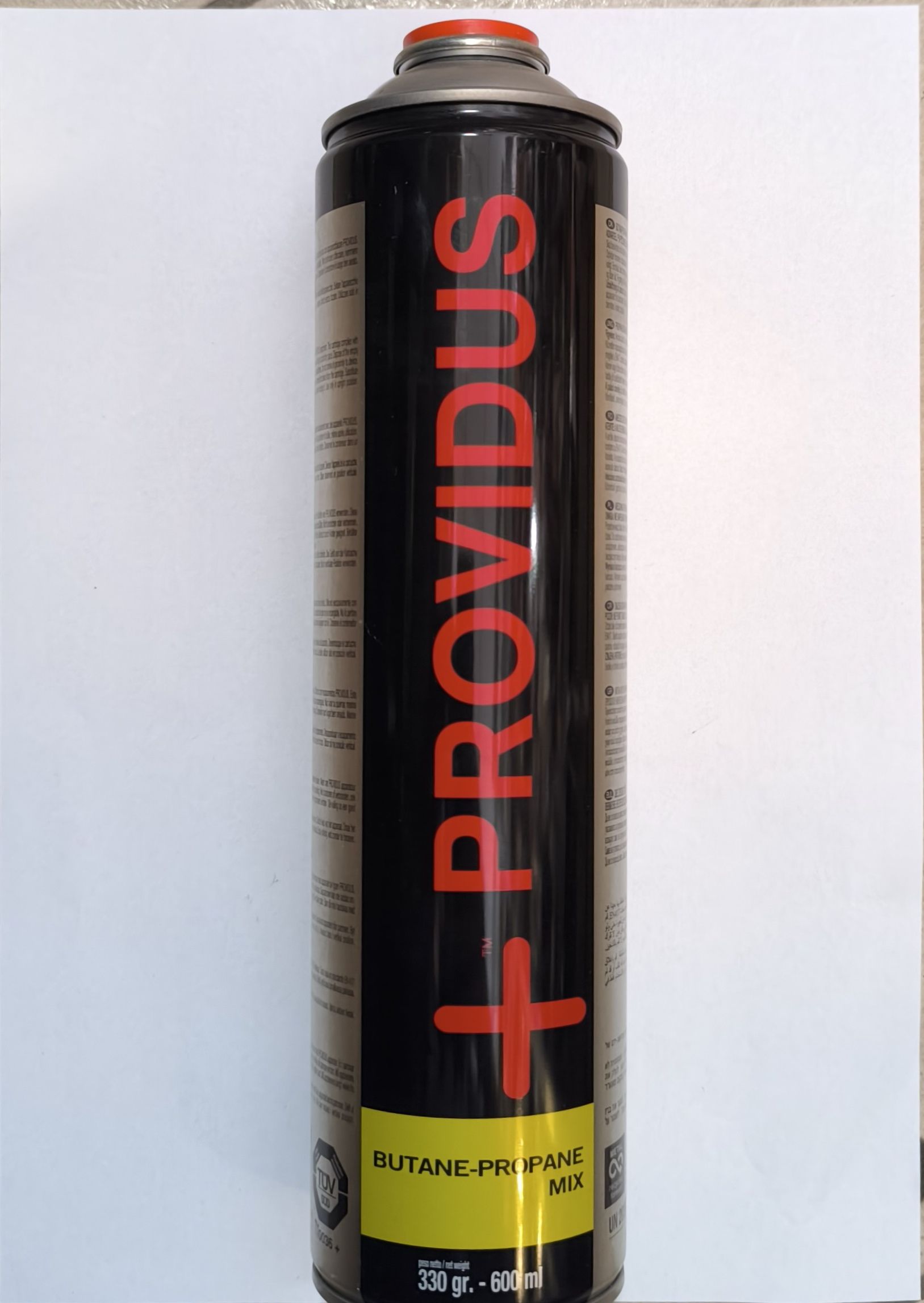 PROVIDUS Propan - bután palack 330 g , 600 ml, menetes termék fő termékképe