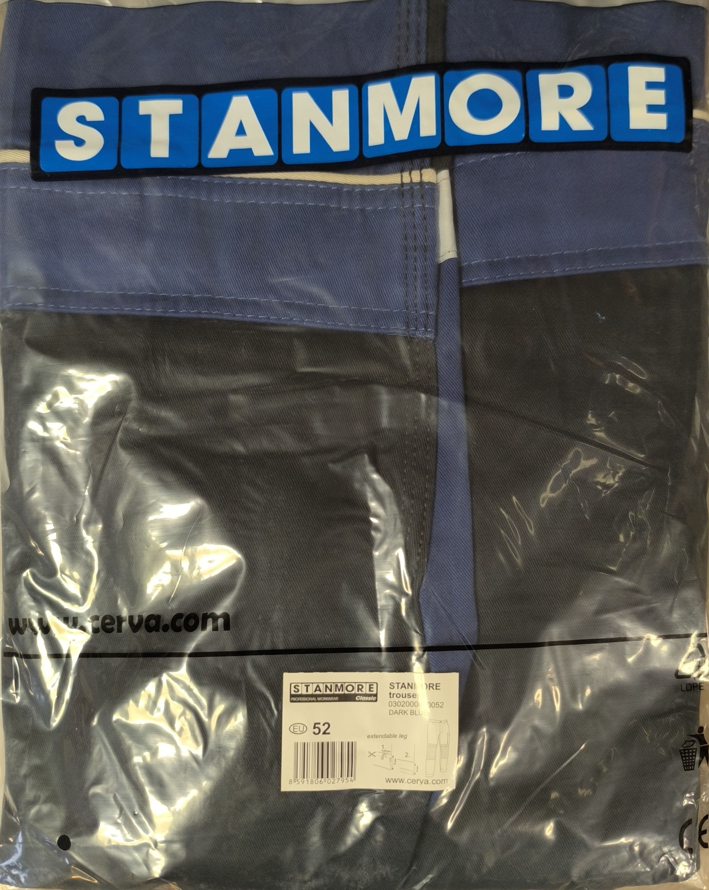 STANMORE Derekas nadrág sötétkék 52 termék fő termékképe