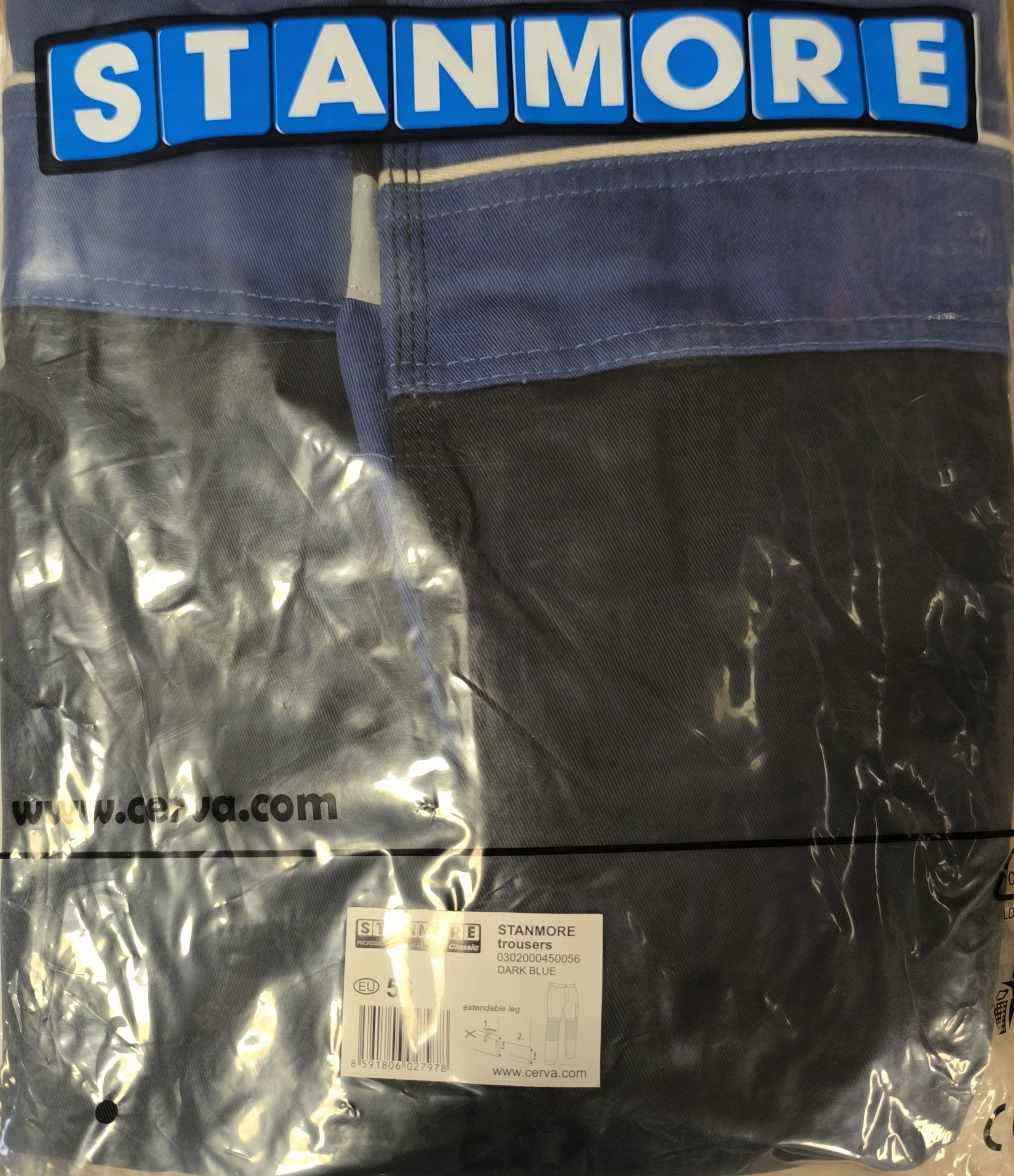 STANMORE Derekas nadrág sötétkék 56 termék fő termékképe