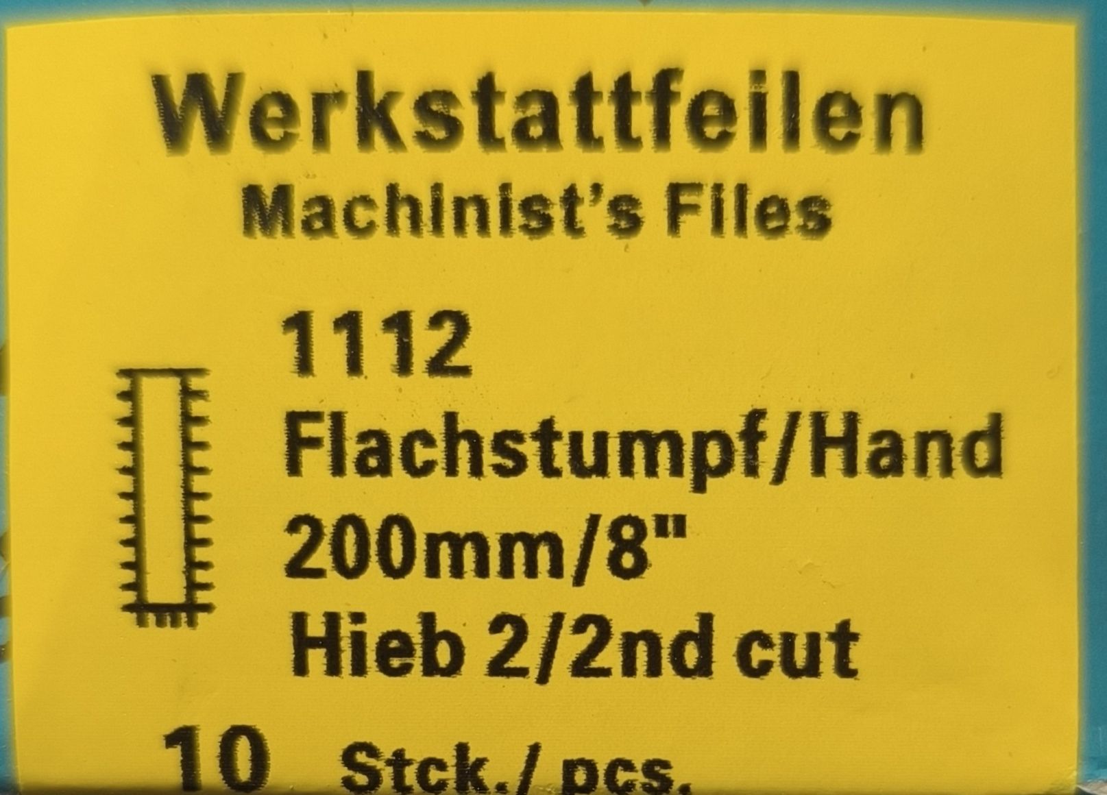 HASE Lapos tompavégű reszelő 1112 200 H 2 termék fő termékképe