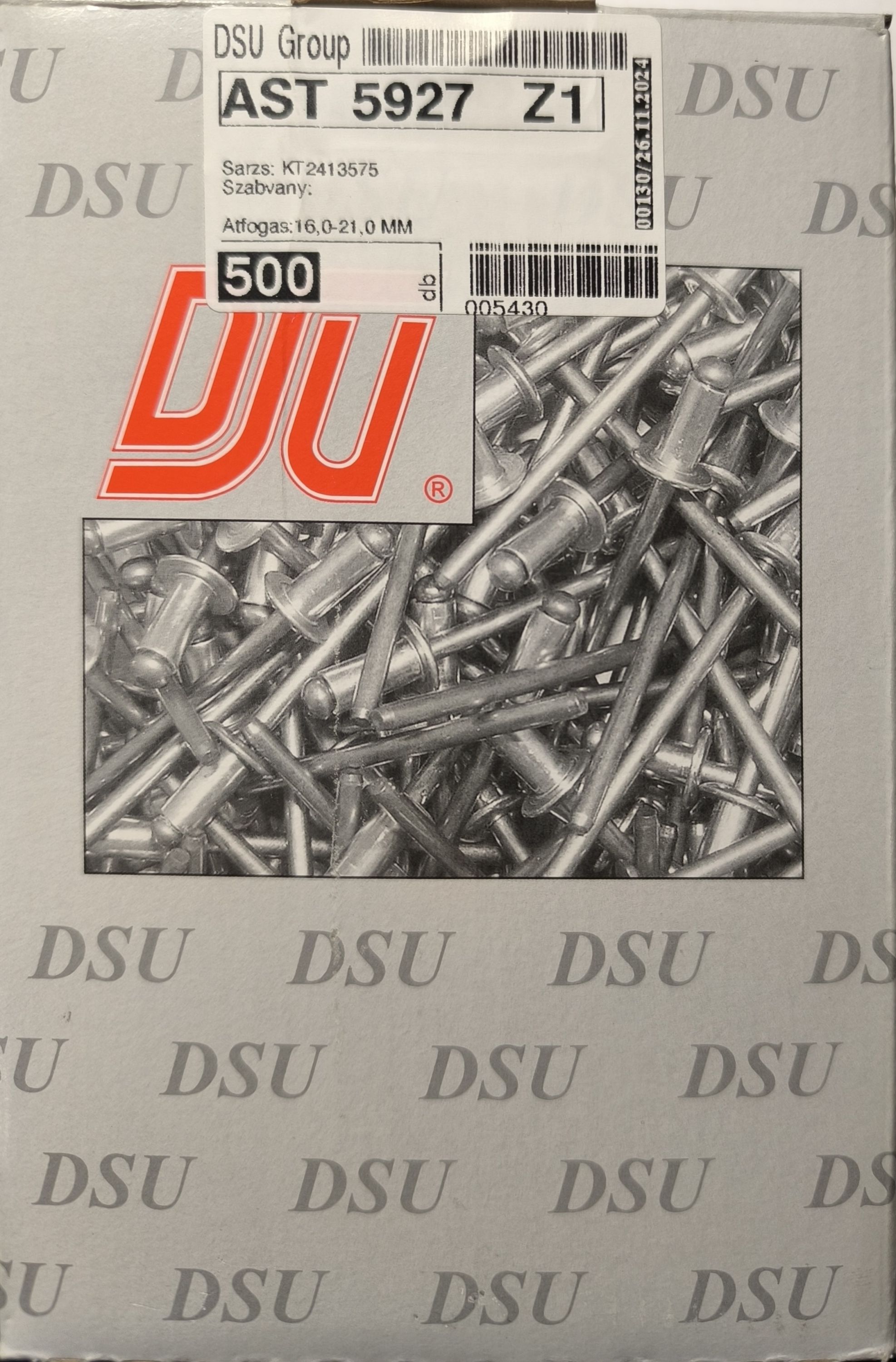 Popszegecs DSU 5,9x27 mm termék fő termékképe