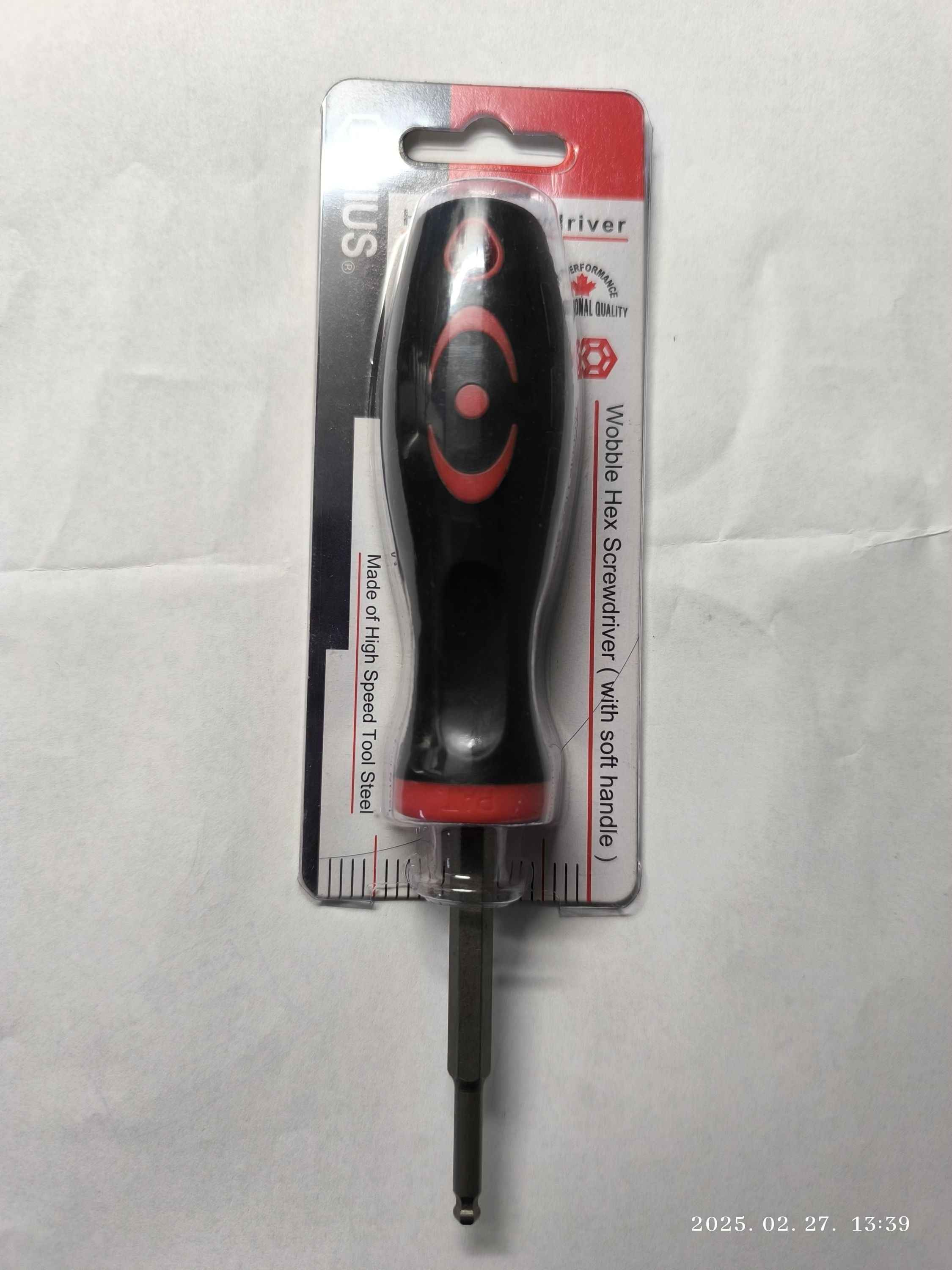 GENIUS Csavarhúzó imbusz gömbvégű 4mm termék fő termékképe