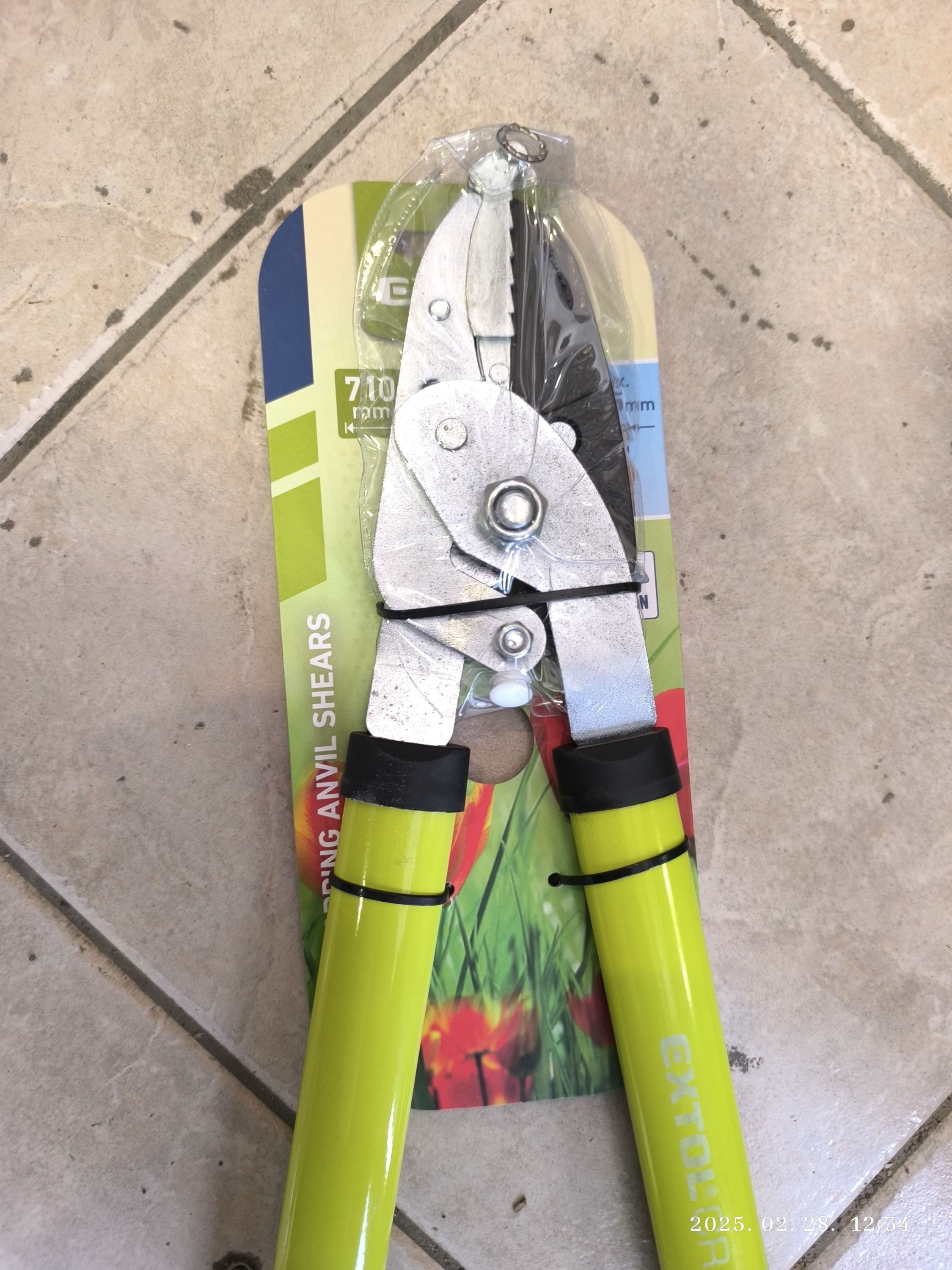 EXTOL CRAFTágvágó olló, rávágó 710mm teflonos festett termék fő termékképe