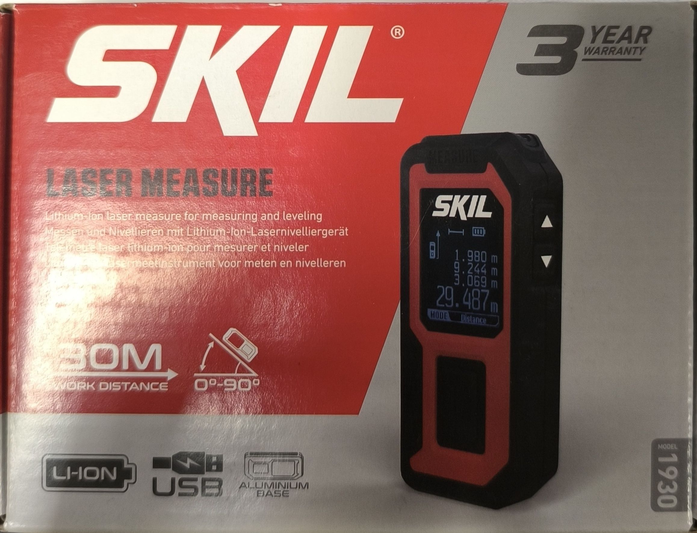 SKIL Távolságmérő 30m termék fő termékképe