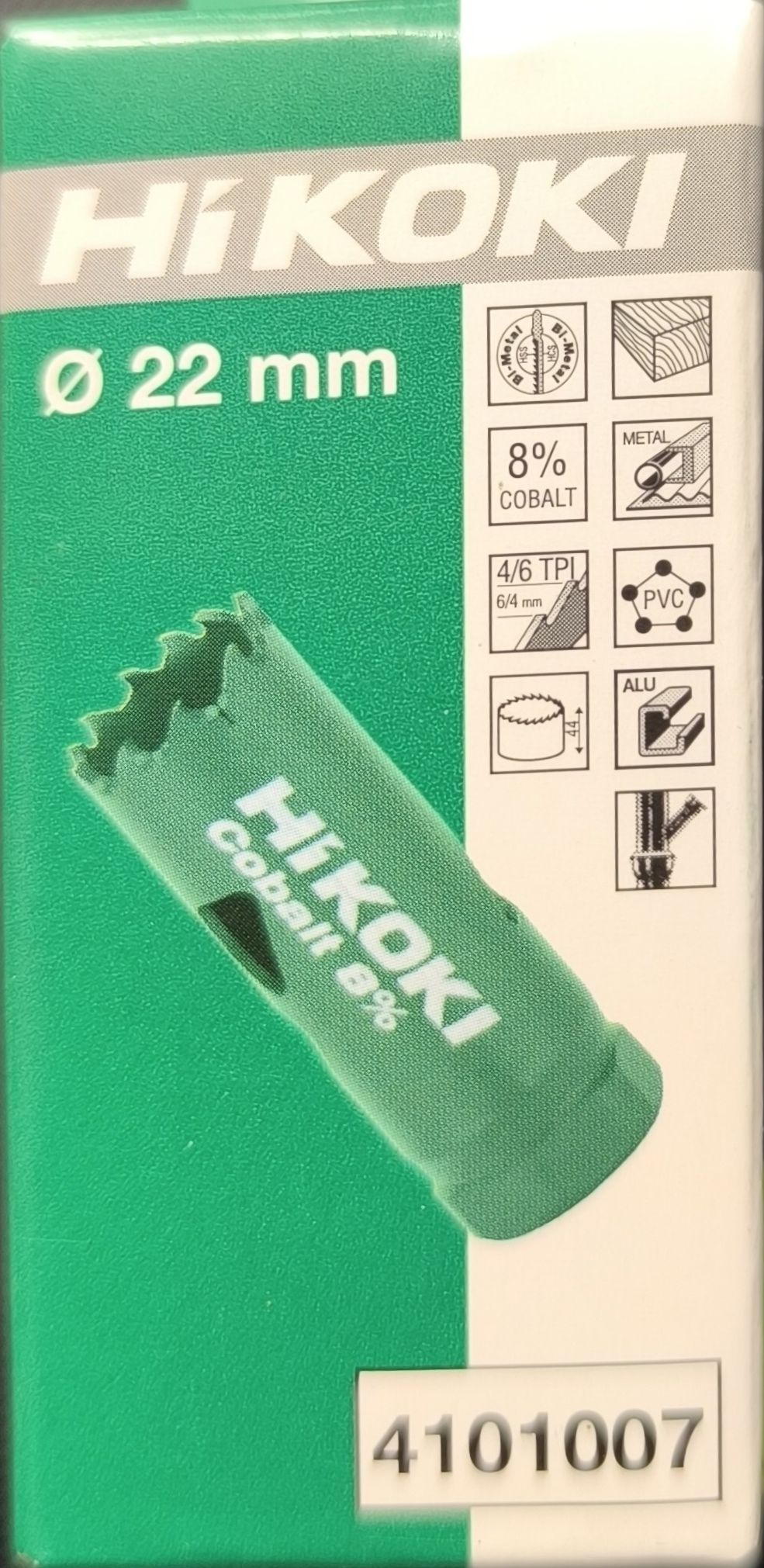 HIKOKI Lyukfűrész 22mm HSS BI termék fő termékképe