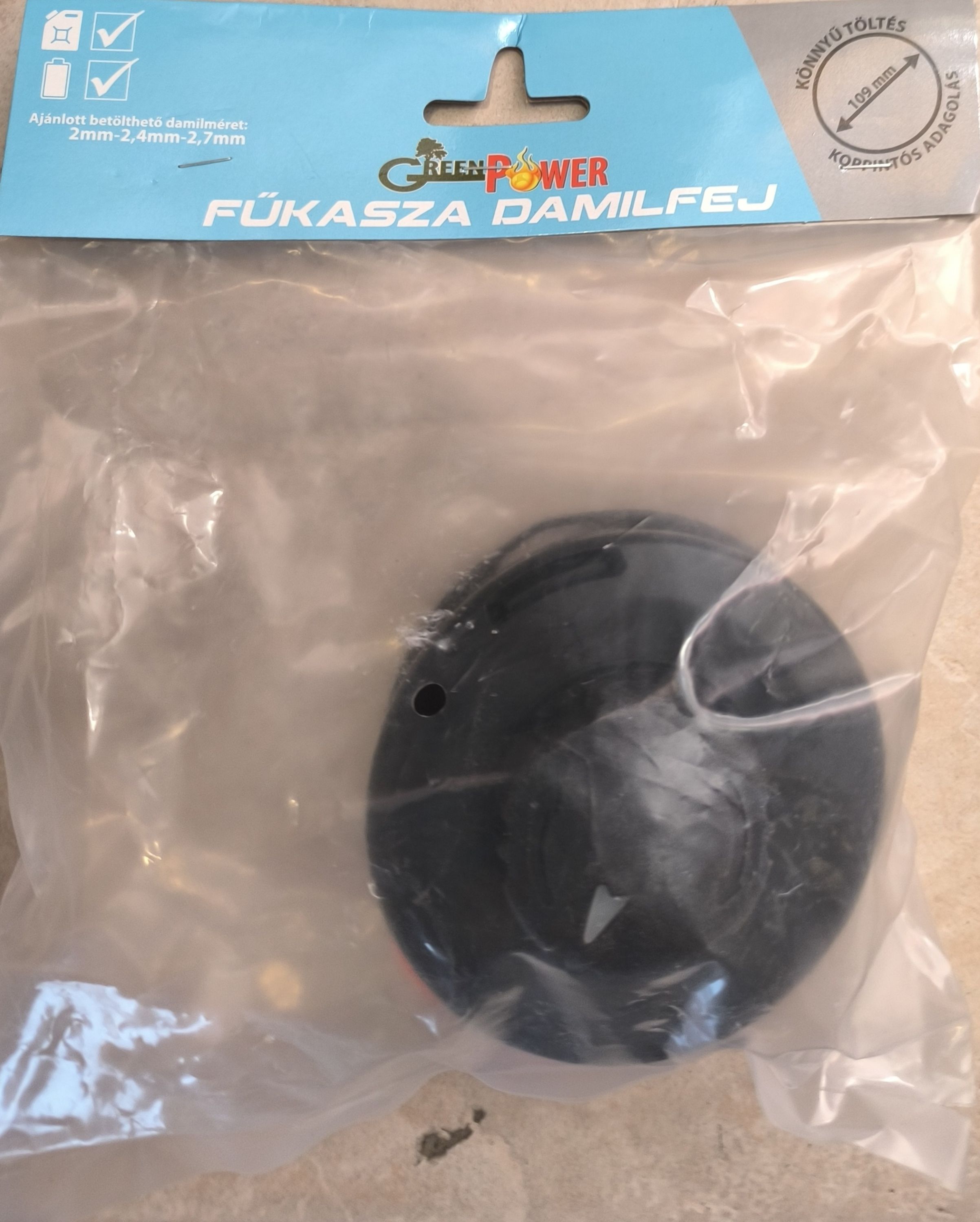 GREEN POWER Damilfej 109mm gyors befűzésű 2233 termék fő termékképe