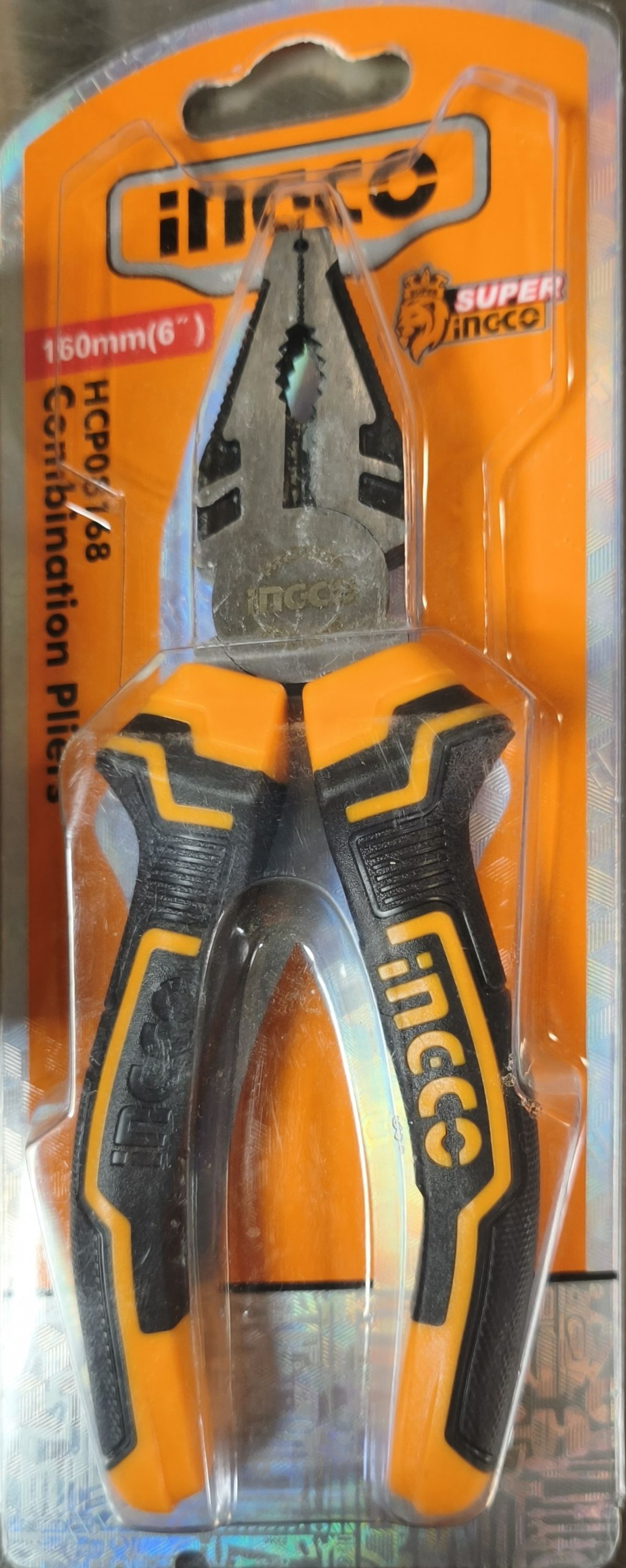 INGCO Kombinált fogó 160mm termék fő termékképe