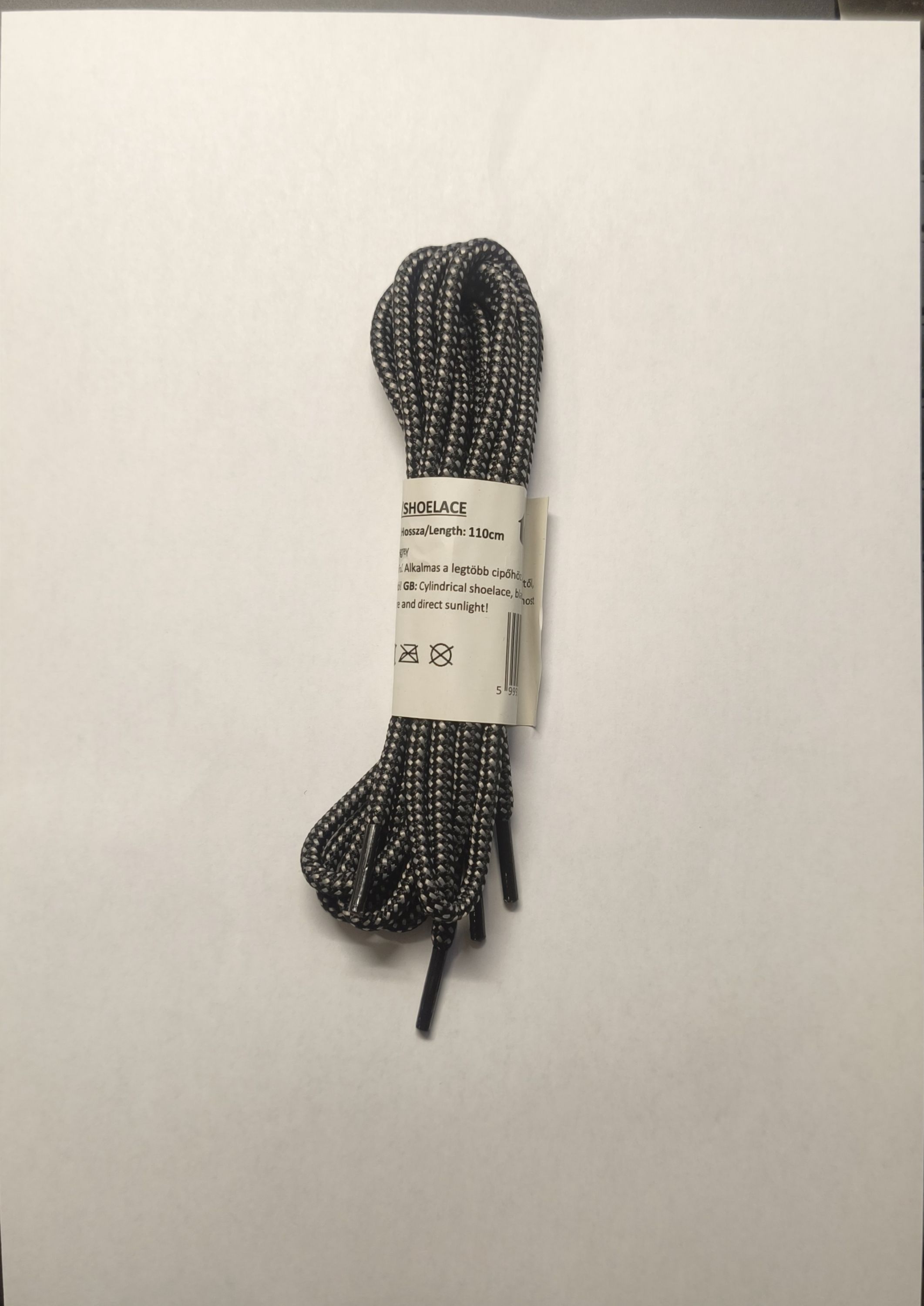 Top cipőfűző 120 cm fekete termék fő termékképe
