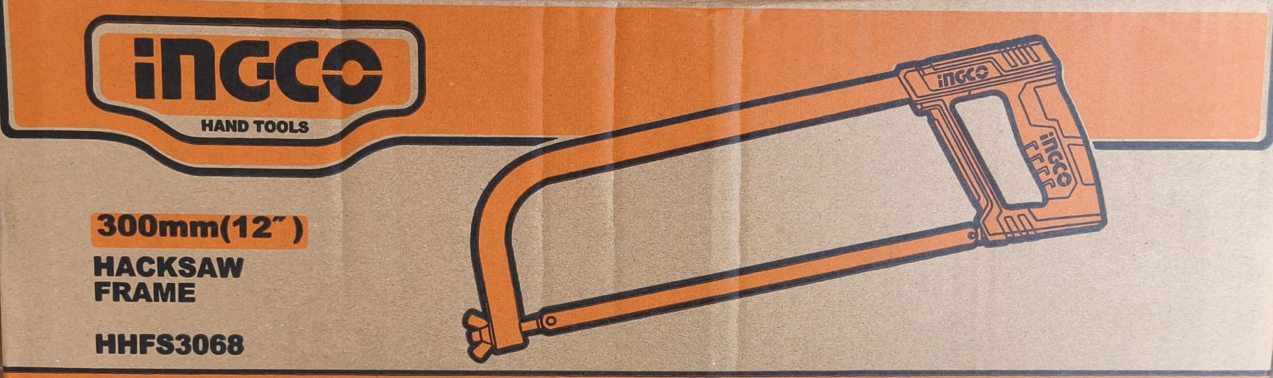INGCO Fémfűrész keret 300mm bimetál lappal termék fő termékképe