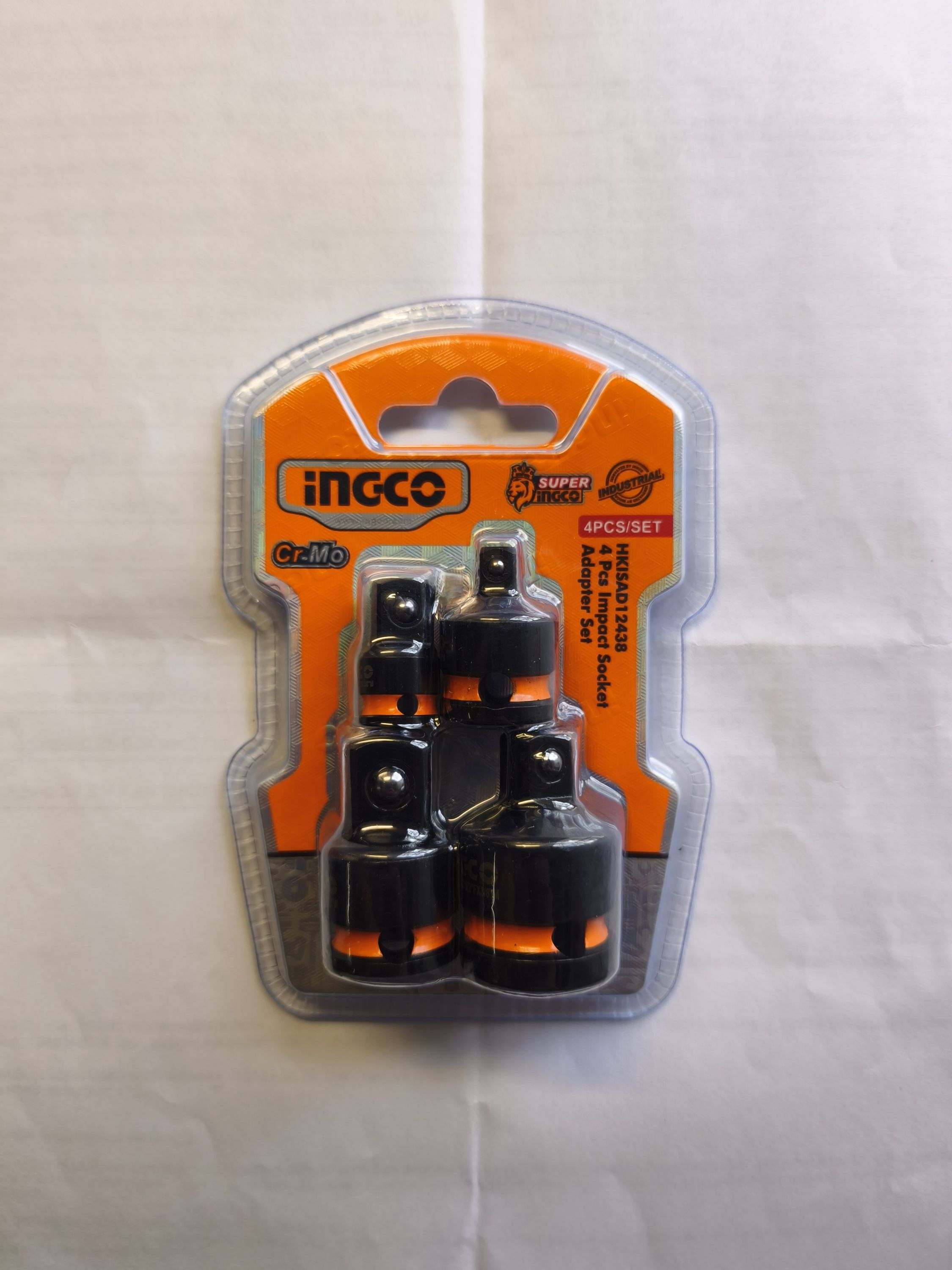 INGCO Dugókulcs adapter 4 részes 1/4"<-->3/8", 1/2"<-->3/8" termék fő termékképe