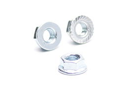 Hatlapú peremes anyacsavar ,DIN 6923, 8. osztály horganyzott M8, bordázott talpú termék fő termékképe