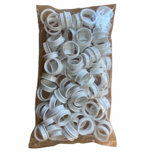 Kilincsvédő műanyag karika fehér termék fő termékképe