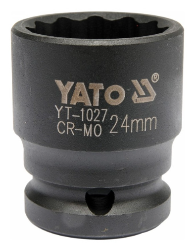 YATO Gépi dugókulcs 1/2" 24 mm CrMo termék fő termékképe