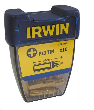 IRWIN Bithegy PZ1 x 25 mm TiN (10 db) termék fő termékképe
