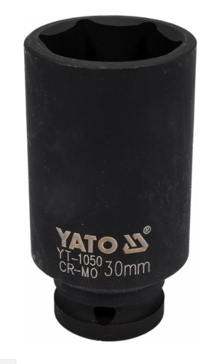 YATO Gépi hosszú dugókulcs 1/2" 30 mm CrMo termék fő termékképe