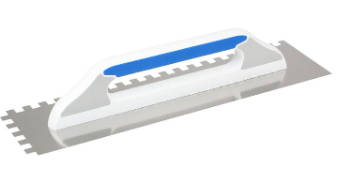 KUBALA Rozsdamentes simító, 130x480 mm 3K nyél G-21, fogazás 10x10 mm, MASTER LINE termék fő termékképe