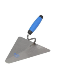 KUBALA Háromszög kőműveskanál, 200x190 mm, kétkomponensű puha nyél termék fő termékképe