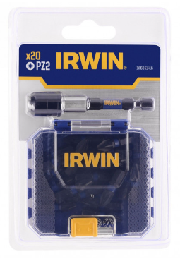 IRWIN Impact Pro Bithegy készlet PZ2 x 25 mm + bithegy-tartó (20 db) termék fő termékképe