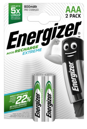 Energizer Akkumulátor Extreme Mikro 800mAh AAA B2 termék fő termékképe