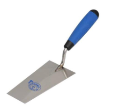 KUBALA Rozsdamentes stukkó trapézkanál, 80x145x55 mm, kétkomponensű puha nyél termék fő termékképe