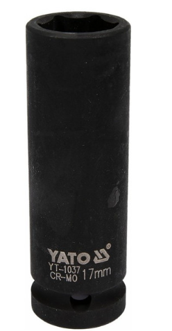 YATO Gépi hosszú dugókulcs 1/2" 17 mm CrMo termék fő termékképe