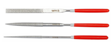 YATO Tűreszelő készlet 3 részes 3,0 x 140 mm termék fő termékképe