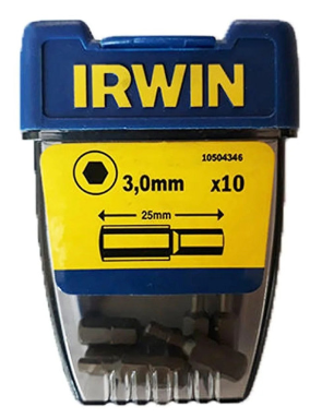 IRWIN Bithegy imbusz 3 x 25 mm (10 db) termék fő termékképe