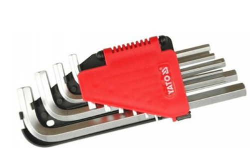 YATO Imbuszkulcs készlet 10 részes 2,0-12 mm CrV termék fő termékképe