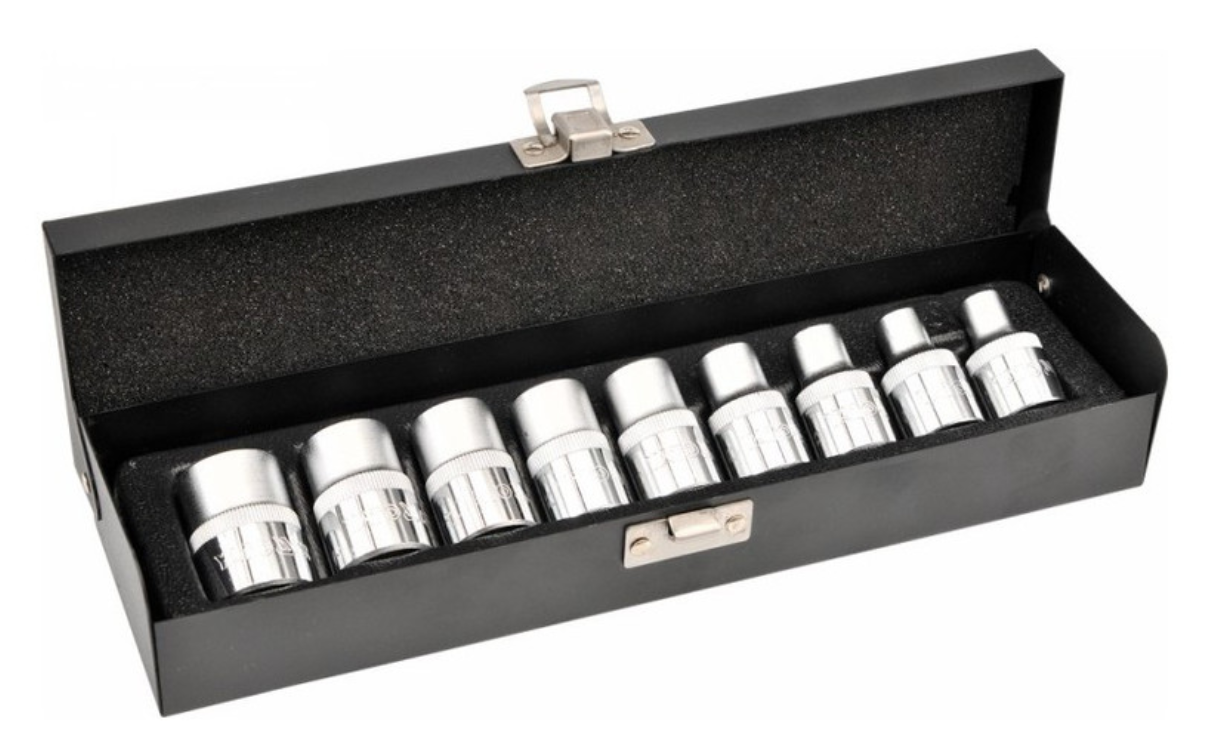 YATO Dugókulcs készlet 9 részes külső Torx 1/2" E10-E24 CrV termék fő termékképe