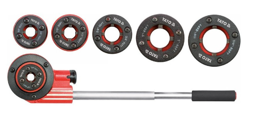 YATO Csőmenetmetsző készlet 7 részes (1/4 - 5/4") termék fő termékképe