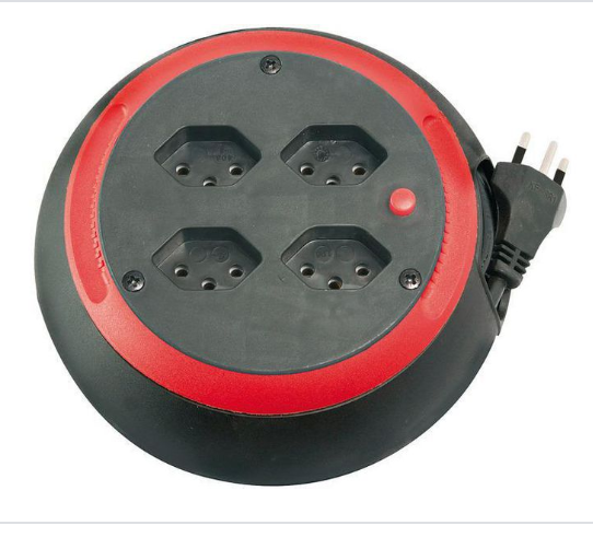 Brennenstuhl Hosszabbítókábel-dob, vízszintes Comfort-Line IP20 PVC 4m 4x CH J típusú (T13) aljzat - CH J típusú (T12) dugó termék fő termékképe