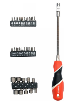 YATO Csavarhúzó flexibilis 1/4" 31 részes termék fő termékképe