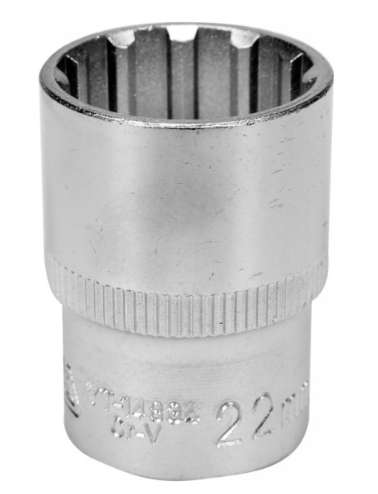 YATO Dugókulcs Spline 1/2" 22 mm CrV termék fő termékképe