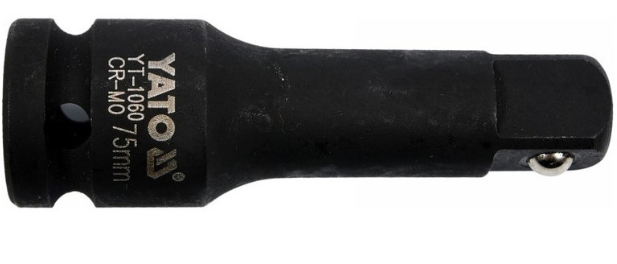 YATO Gépi dugókulcs toldószár 1/2" 75 mm CrMo termék fő termékképe