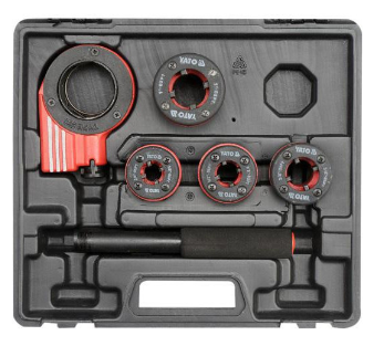 YATO Csőmenetmetsző készlet 5 részes (3/8" -1") termék fő termékképe