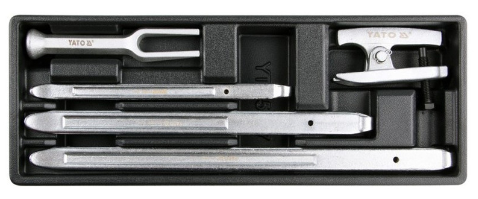 YATO Gömbfej lehúzó és kinyomó készlet 5 részes (fiókbetét) termék fő termékképe