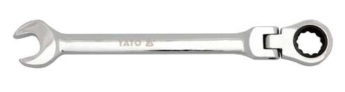 YATO Racsnis csuklós csillag-villáskulcs 18 mm / 235 mm 72T CrV termék fő termékképe