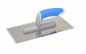 KUBALA Rozsdamentes simító, 130x270 mm 3K nyél G-24, 10x10mm fogazás, MASTER LINE termék fő termékképe