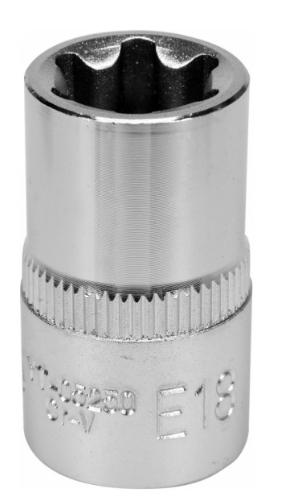 YATO Dugókulcs külső torx 1/2" E18 CrV termék fő termékképe