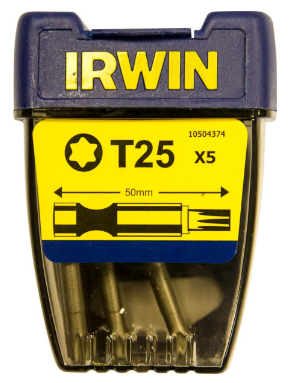 IRWIN Bithegy torx T25 x 50 mm (5 db) termék fő termékképe