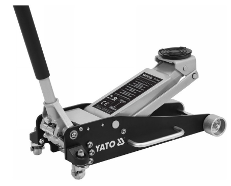 YATO Hidraulikus krokodil emelő 2,5 t dupla dugattyú Alumínium termék fő termékképe