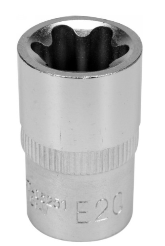 YATO Dugókulcs külső torx 1/2" E20 CrV termék fő termékképe