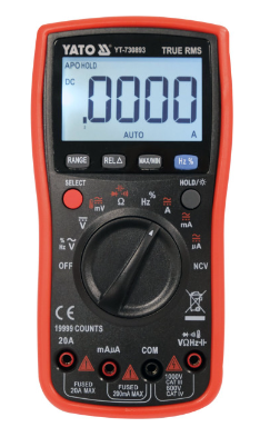 YATO Digitális multiméter TRUE RMS termék fő termékképe