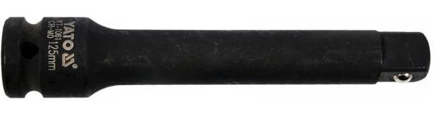 YATO Gépi dugókulcs toldószár 1/2" 125 mm CrMo termék fő termékképe